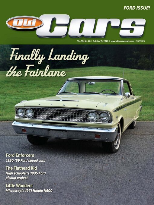 Cover image for Old Cars Weekly